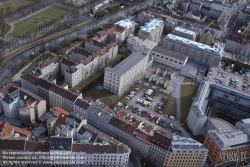 Viennaslide-00020008 Wien, Luftaufnahme Obere Donaustraße, Scholzgasse, Obere Augartenstraße - Vienna, Aerial View Obere Donaustraße, Scholzgasse, Obere Augartenstraße