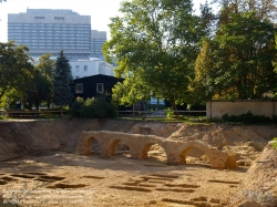 Viennaslide-00090156 Wien, Archäologische Ausgrabung, Gräberfeld in der Sensengasse - Vienna, Archaeological Works