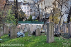 Viennaslide-00091203h Wien, Jüdischer Friedhof Seegasse - Vienna, Jewish Graveyard Seegasse