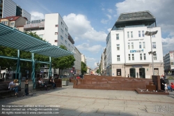 Viennaslide-00120108 Wien, Meidlinger Hauptstraße, Entwurf von Boris Podrecca, Fertigstellung 1994