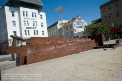 Viennaslide-00120112 Wien, Meidlinger Hauptstraße, Entwurf von Boris Podrecca, Fertigstellung 1994