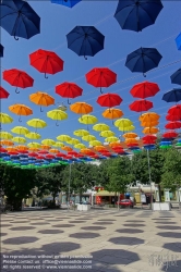 Viennaslide-00170106 Wien, Dornerplatz, Installation REGEN.WALD2 von Alain Tisserand und Karin Prauhart