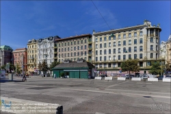 Viennaslide-00280178 Wien, Naschmarkt, Fläche der geplanten Markthalle // Vienna, Naschmarkt, Building Lot Market Hall