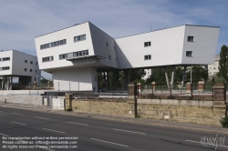 Viennaslide-00310975 Wien, Donaukanal, Spittelau, Wohnbauten von Zaha Hadid, 2005