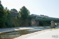 Viennaslide-00319293 Wien, Wienfluss, Wientalradweg bei Ober St Veit