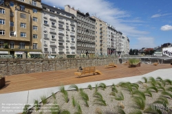 Viennaslide-00319329 Wien, Wienfluss nahe Pilgrambrücke, Wientalterrasse