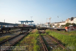 Viennaslide-00573112 Wien, Stadtentwicklungsgebiet Nordwestbahnhof, Containerverladung