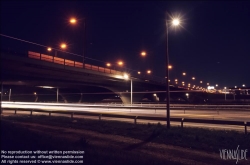 Viennaslide-00821119 Autoverkehr, Autobahn bei Nacht - Traffic, Highway at Night