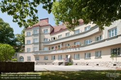 Viennaslide-00421527 Wien, Gemeindebau des 'Roten Wien' - Vienna, Council Tenement Block, 'Red Vienna', Anlage Sandleiten, Siegfried Theiss & Hans Jaksch, Franz Krauß (Bauteil V)