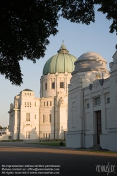 Viennaslide-01051323 Wien, Zentralfriedhof, Karl-Borromäus-Kirche (auch Dr.-Karl-Lueger-Gedächtniskirche), Max Hegele 1908-1910