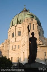 Viennaslide-01051326 Wien, Zentralfriedhof, Karl-Borromäus-Kirche (auch Dr.-Karl-Lueger-Gedächtniskirche), Max Hegele 1908-1910