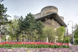 Viennaslide-01108312f Wien, Flakturm Arenbergpark - Vienna, Flak Tower