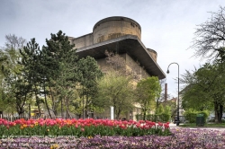 Viennaslide-01108352h Wien, Flakturm Arenbergpark - Vienna, Flak Tower