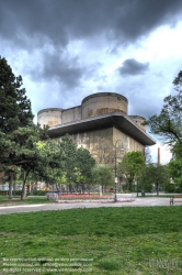 Viennaslide-01108354h Wien, Flakturm Arenbergpark - Vienna, Flak Tower