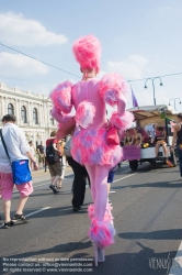 Viennaslide-01110809 Wien, Regenbogenparade 2010 - Vienna, Rainbow Parade 2010