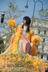 Viennaslide-01110810 Wien, Regenbogenparade 2010 - Vienna, Rainbow Parade 2010