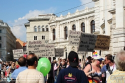 Viennaslide-01110979 Wien, Regenbogenparade 2009 - Vienna, Rainbow Parade 2009