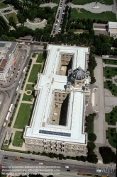 Viennaslide-01112099 Wien, Luftbild, Naturhistorisches Museum - Vienna, Aerial View, Museum of Natural History