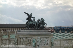 Viennaslide-01114234 Wien, Ringstraße, Parlamentsgebäude, Dachbereich - Vienna, House of Parliament