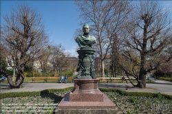 Viennaslide-01119503 Wien, Stadtpark, Denkmal Andreas Zelinka (Wiener Bürgermeister 1861-1858) - Vienna, Stadtpark Monument Andreas Zelinka (Vienna Major 1861-1858)