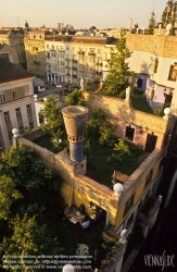 Viennaslide-01121144 Wien, Hundertwasserhaus - Vienna, Hundertwasser House