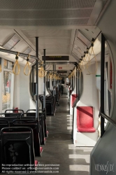 Viennaslide-02260208 Wien, Straßenbahn, Niederflurwagen Innen - Vienna, Tramway, Low Floor Car, Interior