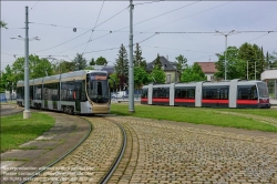 Viennaslide-03700331 Wien, Hauptwerkstätte der Wiener Linien, Alstom Flexity Brüssel // Vienna, Wiener Linien, Main Workshop, Alstom Flexity Brussels