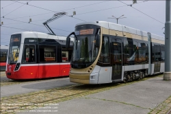 Viennaslide-03700367 Wien, Hauptwerkstätte der Wiener Linien, Alstom Flexity Brüssel // Vienna, Wiener Linien, Main Workshop, Alstom Flexity Brussels