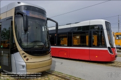 Viennaslide-03700390 Wien, Hauptwerkstätte der Wiener Linien, Alstom Flexity Brüssel // Vienna, Wiener Linien, Main Workshop, Alstom Flexity Brussels