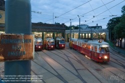 Viennaslide-03715240 Wien, Straßenbahnabstellhalle Gürtel - Vienna, Guertel Tramway Depot