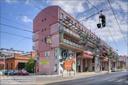 Viennaslide-03716132f Wien, ehemalige Straßenbahnremise (Betriebshof) Währing // Vienna, former Tramway Depot Währing