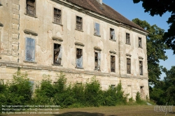 Viennaslide-04281305 Niederösterreich, verfallenes Schloss Ladendorf