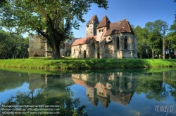 Viennaslide-04301930h Pottendorf, Schlossruine - Austria, Pottendorf, Ruin of old Moated Castle