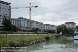 Viennaslide-04411708 Linz, Kunstuniversität, Umbau und Revitalisierung des östlichen Brückenkopfgebäudes für die Kunstakademie