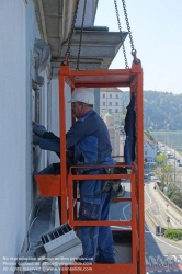 Viennaslide-04411885 Linz, Kunstuniversität, Umbau und Revitalisierung des östlichen Brückenkopfgebäudes für die Kunstakademie