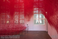 Viennaslide-04411964 Linz, Höhenrausch 2018, Chiharu Shiota, Uncertain Journey