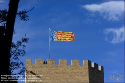 Viennaslide-05450002 Spanien, Valencia, Flagge // Spain, Valencia, Flag