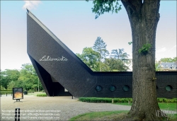 Viennaslide-05831103 Belgien, Genk, Labiomista, The Ark (Eingang) von Mario Botta // Belgium, Genk, Labiomista, The Ark (Entrance), Mario Botta 