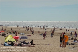 Viennaslide-05845131 Belgien, Oostende, Strand // Belgium, Oostende, Beach