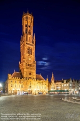 Viennaslide-05849118f Brügge, Grote Markt, Belfried - Bruges, Grote Markt, Belfried Tower