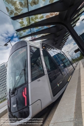 Viennaslide-05999152 Die Stater Tram (dt.: Städtische Straßenbahn) ist die Straßenbahn der luxemburgischen Hauptstadt Luxemburg, die am 10. Dezember 2017 eröffnet wurde. Die Straßenbahnlinie setzt Fahrzeuge des spanischen Unternehmens CAF (Construcciones y auxiliar de ferrocarriles), Urbos 3, ein.