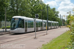 Viennaslide-05211870 Rouen, Tramway, Station Technopole - Rouen, Tramway, Technopole Station