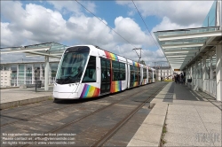 Viennaslide-05222714 Angers, moderne Straßenbahn - Angers, modern Tramway