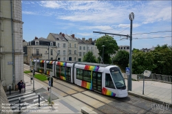 Viennaslide-05222726 Frankreich, Angers, Straßenbahn Linie C, Gare Saint-Loud // France, Angers, Tramway Line C, Gare Saint-Loud