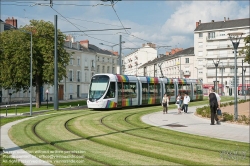 Viennaslide-05222916 Angers, moderne Straßenbahn - Angers, modern Tramway