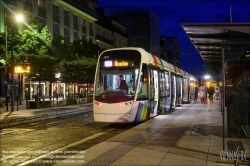 Viennaslide-05222953 Frankreich, Angers, Straßenbahn Linie A, Foch Maison Bleue // France, Angers, Tramway Line A, Foch Maison Bleue