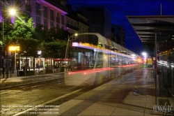 Viennaslide-05222954 Angers, moderne Straßenbahn - Angers, modern Tramway