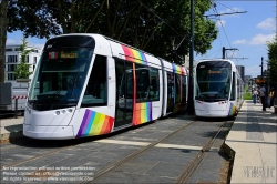 Viennaslide-05222962 Frankreich, Angers, Straßenbahn Linie A, St-Serge Universite // France, Angers, Tramway Line A, St-Serge Universite