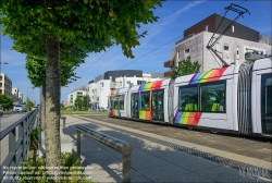 Viennaslide-05222964 Frankreich, Angers, Straßenbahn Linie A, Terra Botanica // France, Angers, Tramway Line A, Terra Botanica