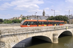 Viennaslide-05223927 France, Le Mans, modern Tramway, Sarthe